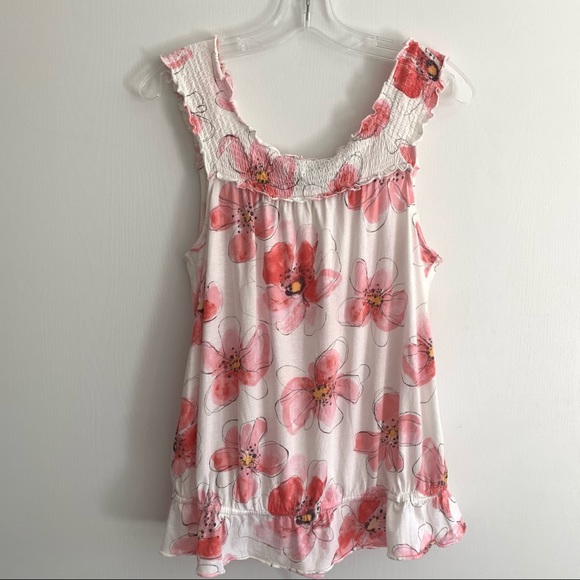 Ric Rac Anthropologie floral cinched top, large - Picture 8 of 10